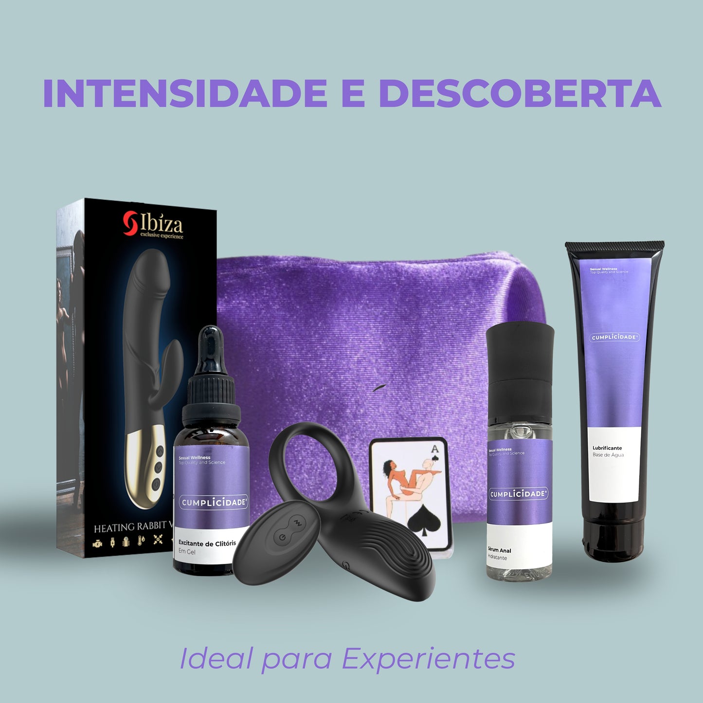 NECESSAIRE INTENSIDADE E DESCOBERTA - IDEAL PARA EXPERIENTES