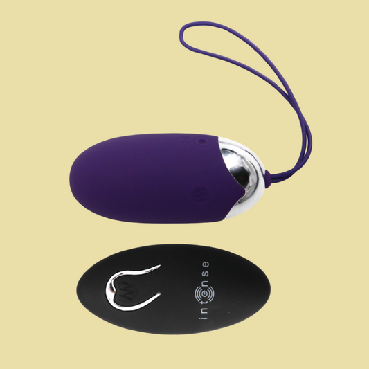 Ovo Vibratório Flippy Egg INTENSE II roxo c/ controlo remoto