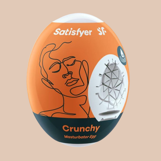 Ovo masturbador Crunchy SATISFYER